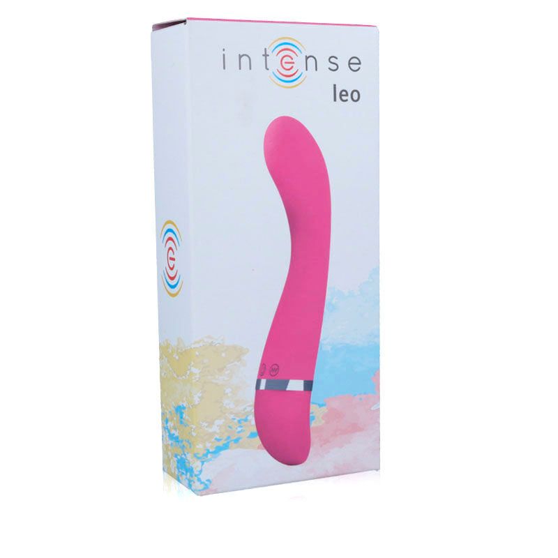 Luxuriöser rosafarbener Leo-Vibrator aus Silikon