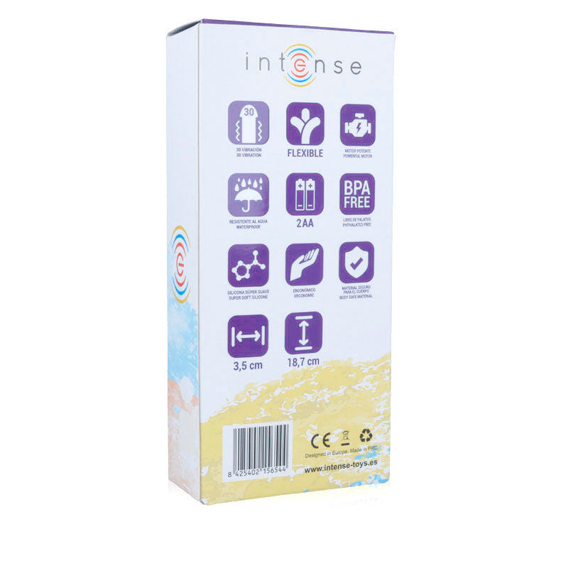 Luxus-Vibrator Leo aus Silikon in Lila