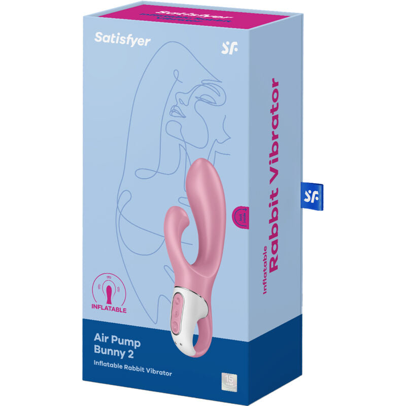 SATISFYER - BUNNY 2 ROSA LUFTPUMPE