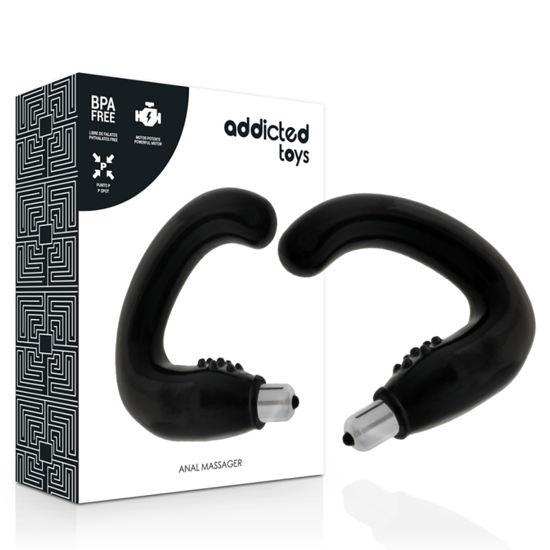 ADDICTED TOYS - SCHWARZER ANALMASSAGER