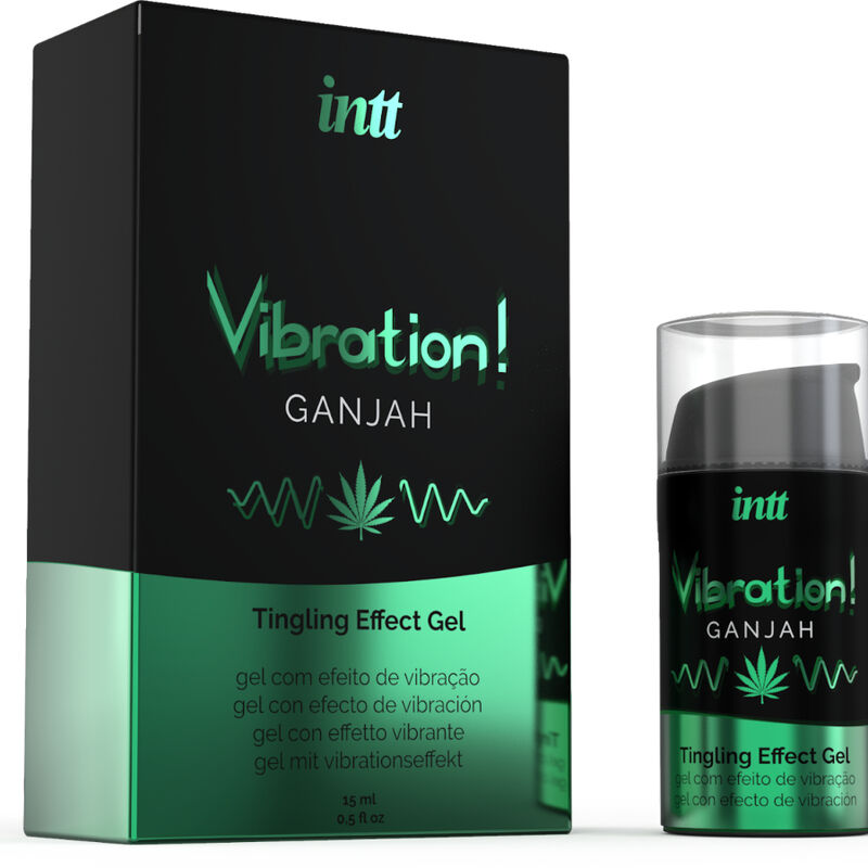 INTT – KRAFTVOLLES INTIMSTIMULIERENDES CANNABIS-FLÜSSIGES, VIBRIERENDES GEL 15 ml