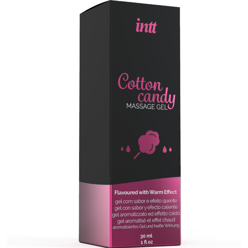INTT MASSAGE &amp; ORAL SEX - COTTON BABE À PAPA MASSAGEGEL MIT WÄRMEWIRKUNG