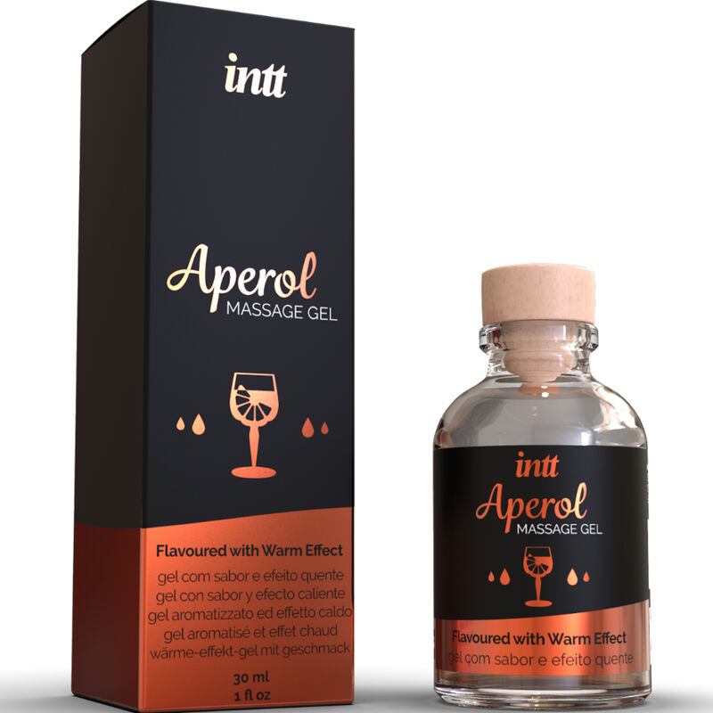 INTT MASSAGE &amp; ORAL SEX - APEROL MASSAGEGEL MIT INTENSIVEM WÄRMEEFFEKT