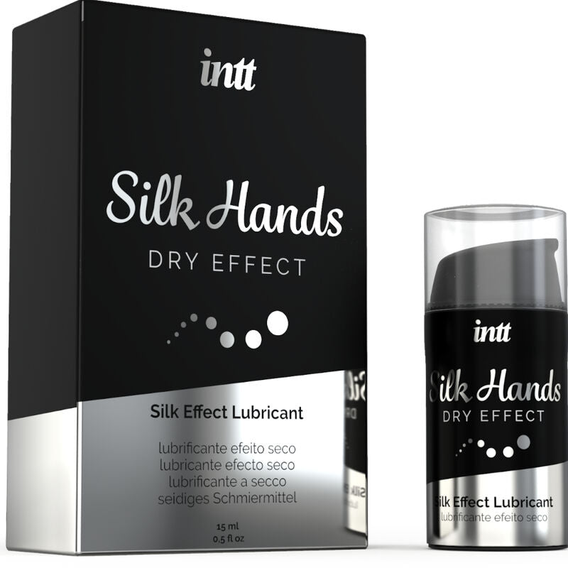INTT GLUBRICANTS – SEIDEN HANDGLÄTTER, KONZENTRIERTE SILIKONFORMULAR, 15 ML