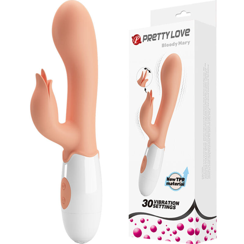 Bloody Mary Vibrator mit Stimulator