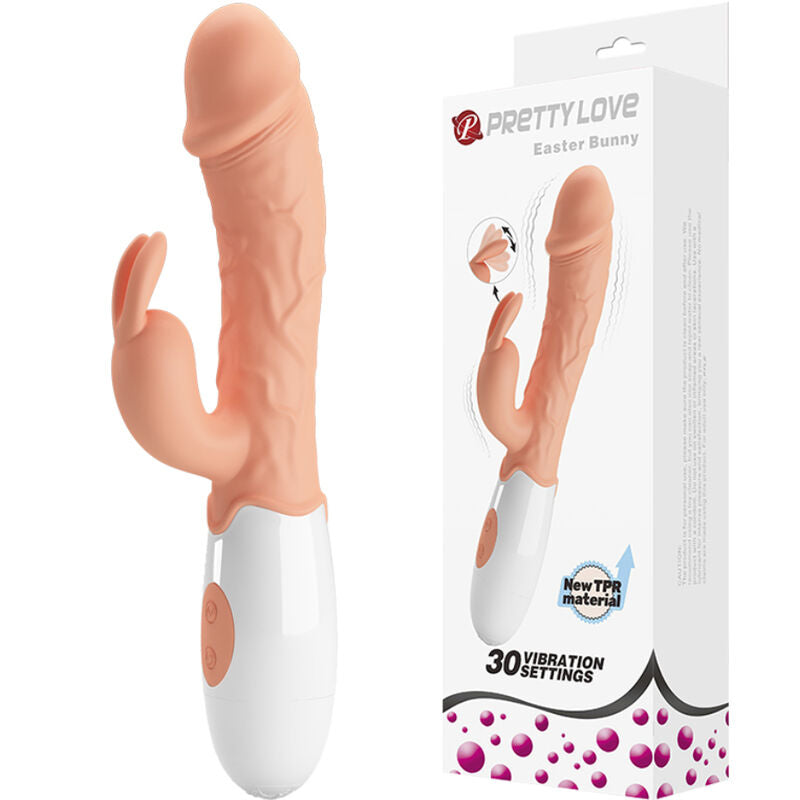 Osterhasen-Vibrator mit Stimulator