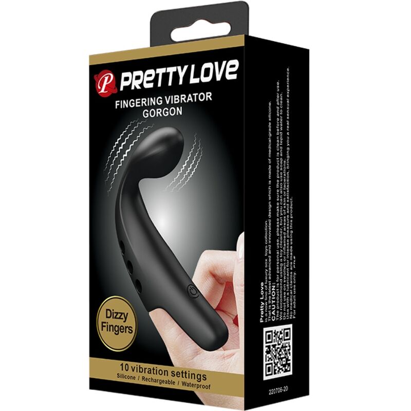 PRETTY LOVE - BLACK GORGON VIBRATOR