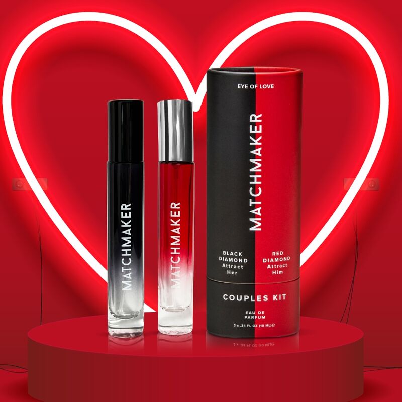 EYE OF LOVE – PARTNER-PHEROMON-SET (2-teilig) FÜR PAARE – ZIEHT SIE &amp; IHN AN (20 ml)