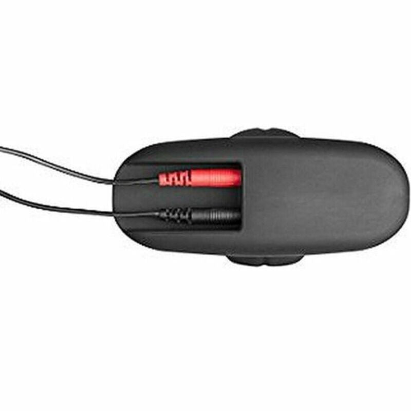 ELECTRASTIM - SCHWARZER SILIKON-ROCKER-ANALPLUGGER GROSS