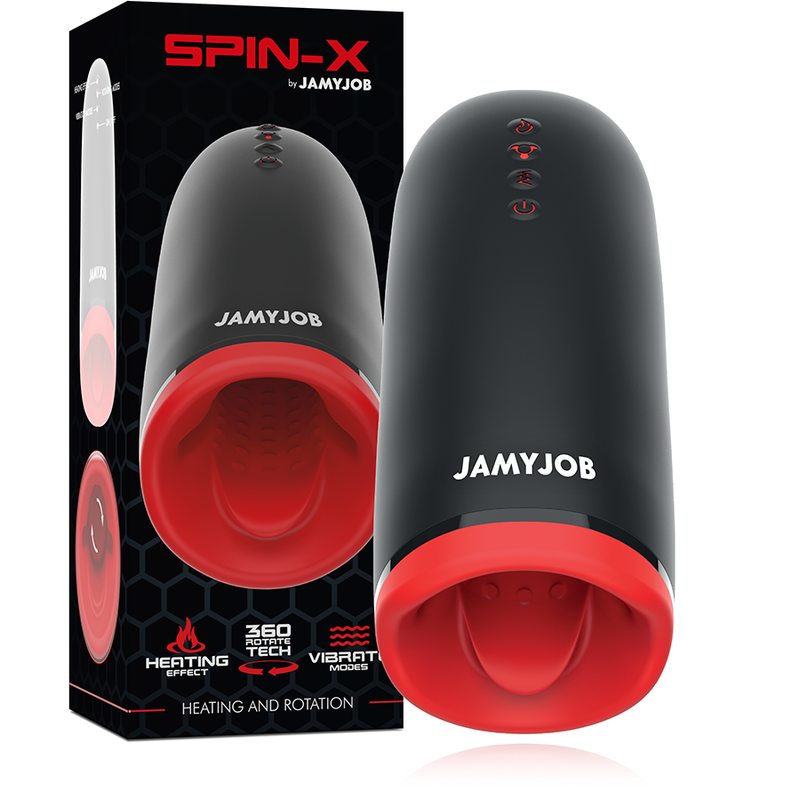 JAMYJOB - SPIN-X BEHEIZTER UND ROTIERENDER MASTURBATOR