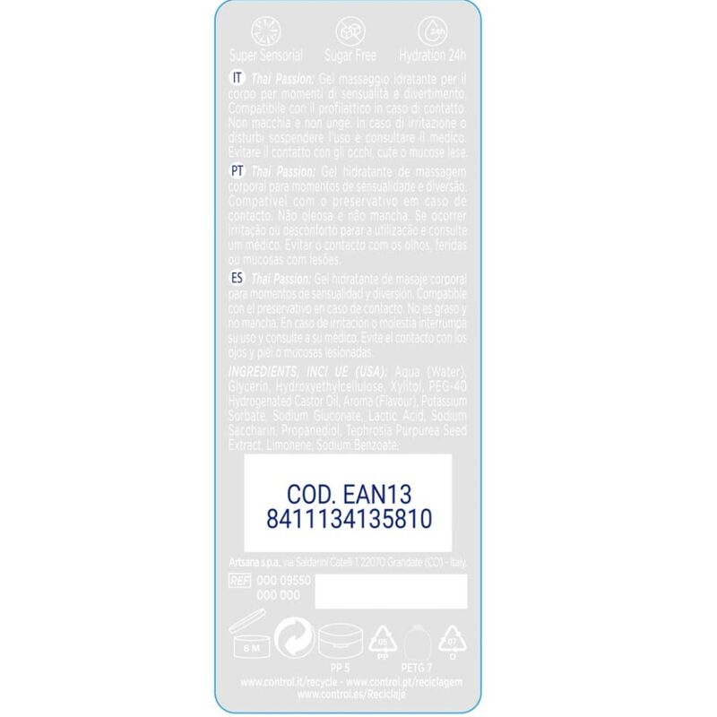 CONTROL – 2-IN-1-MASSAGE &amp; VERGNÜGEN THAI PASSION 200 ML