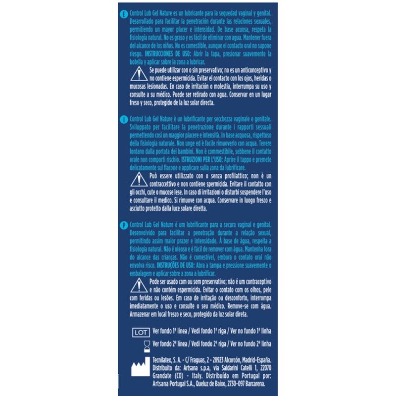 CONTROL – NATÜRLICHES SCHMIERGEL 75 ML