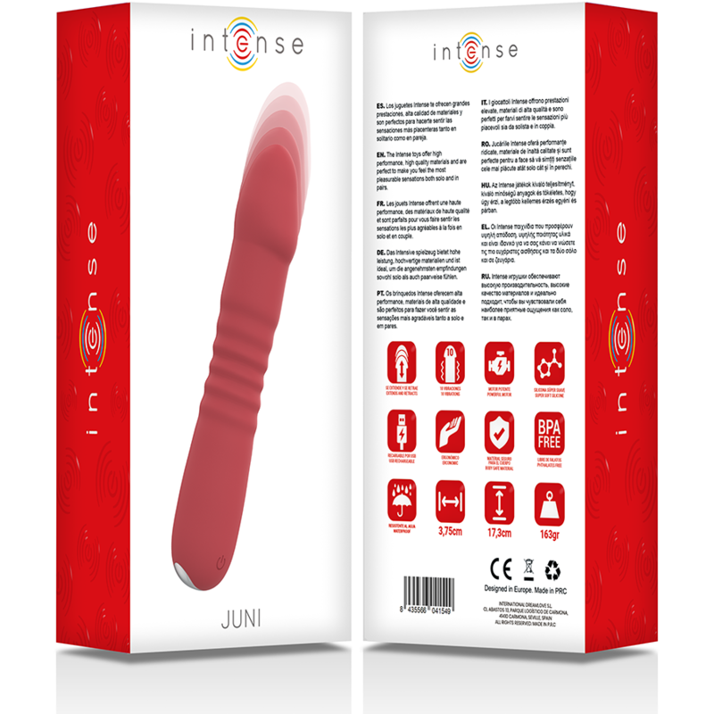 INTENSIV - JUNI AUF &amp; AB 10 ROTE VIBRATIONEN
