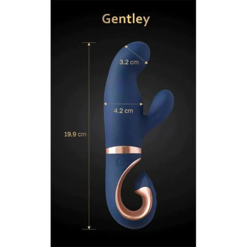 Sanfter G-Punkt-Vibrator Karibikblau