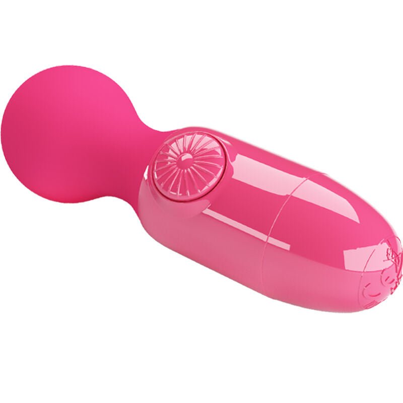 Mini Wand Masseur Personnel Silicone Multivitesse - Pretty Love