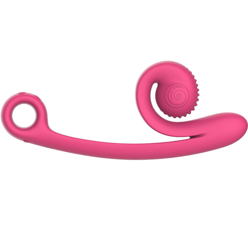 SNAIL VIBE - ROSA GEBOGENER VIBRATOR