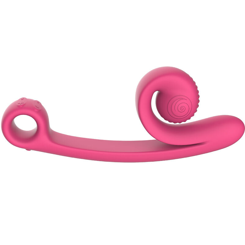 SNAIL VIBE - ROSA GEBOGENER VIBRATOR