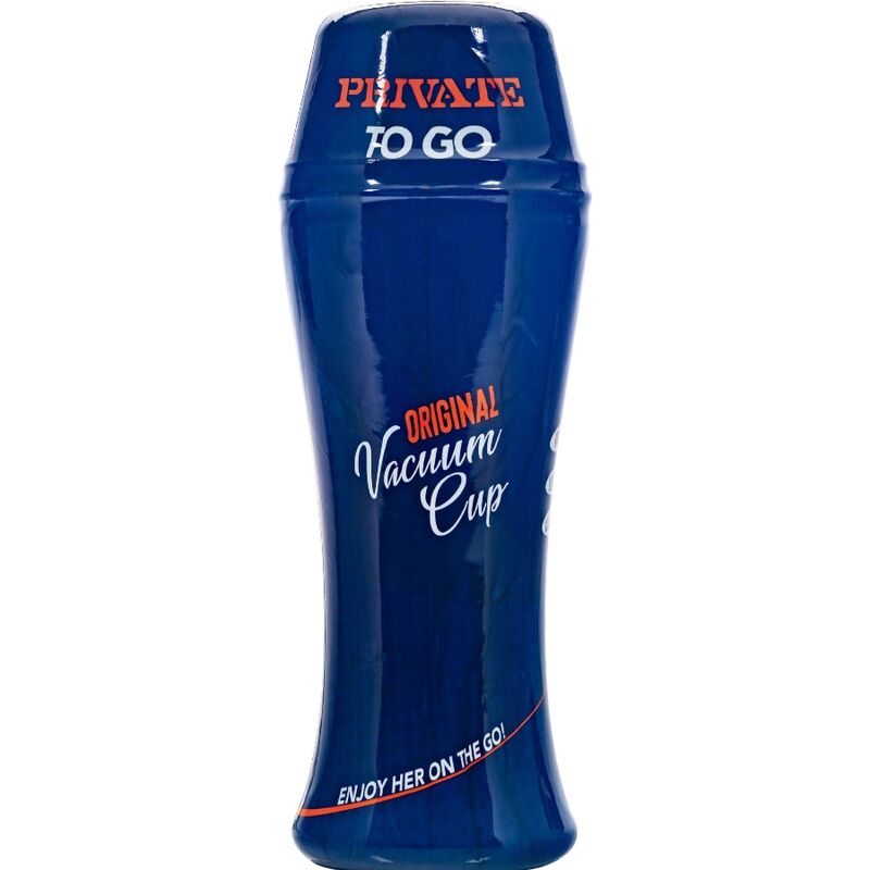 PRIVAT - ORIGINAL LEERER MASTURBATORBECHER ZUM MITNEHMEN