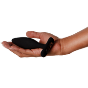 Vesta schwarzer Analplug-Vibrator