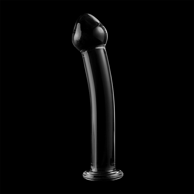 NEBULA-SERIE VON IBIZA – MODELL 11 DILDO AUS KLAREM BOROSILIKATGLAS, 16 CM O- 3 CM