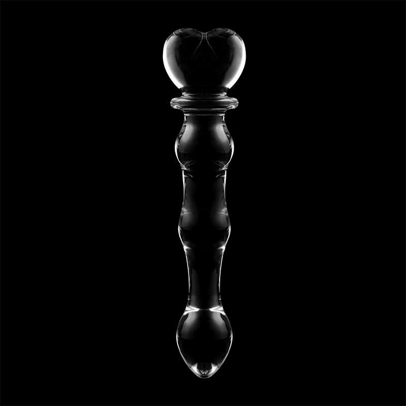 NEBULA-SERIE VON IBIZA – MODELL 21 DILDO AUS KLAREM BOROSILIKATGLAS, 20,5 CM O 3,5 CM