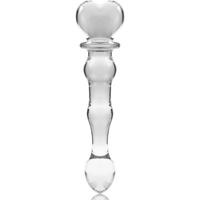 NEBULA-SERIE VON IBIZA – MODELL 21 DILDO AUS KLAREM BOROSILIKATGLAS, 20,5 CM O 3,5 CM