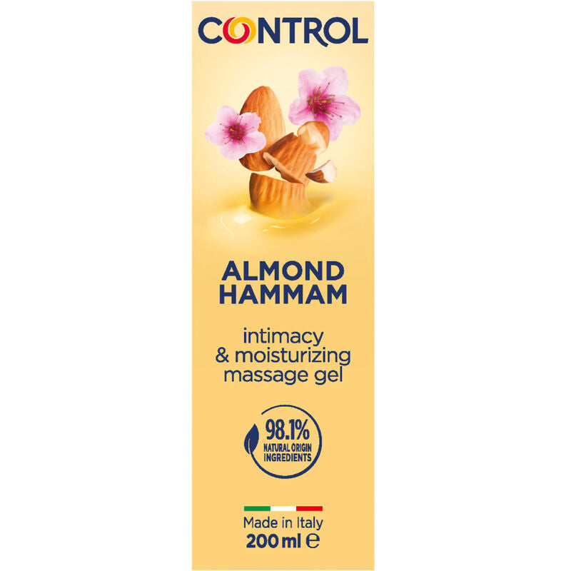 CONTROL - 3-IN-1 MANDEL-HAMMAM-MASSAGEGEL 200ML