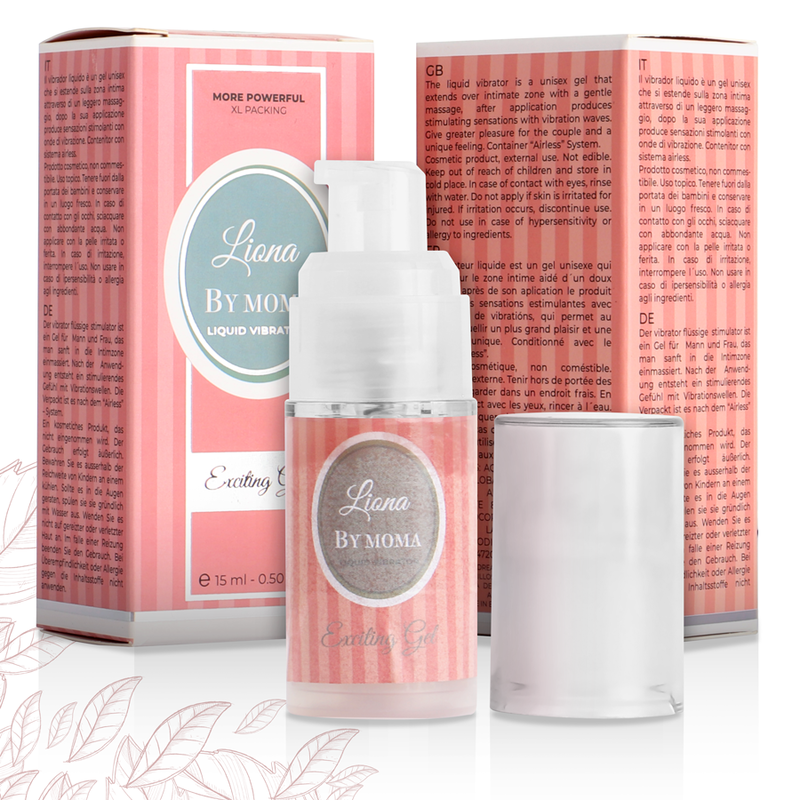 LIONA BY MOMA – AUFREGENDES FLÜSSIGGEL-VIBRATOR 15 ML