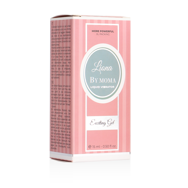 LIONA BY MOMA – AUFREGENDES FLÜSSIGGEL-VIBRATOR 15 ML