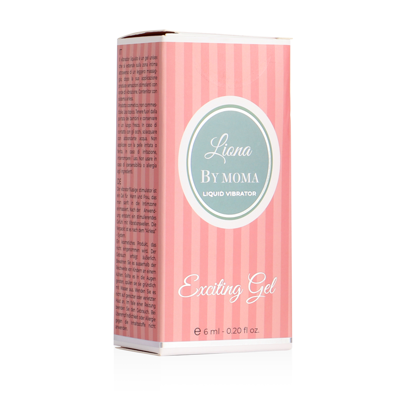 LIONA BY MOMA – AUFREGENDES FLÜSSIGGEL-VIBRATOR 6 ML