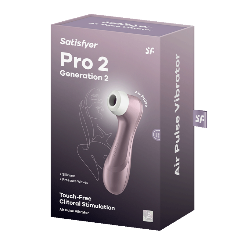 SATISFIER - PURPLE PRO 2 STIMULATOR