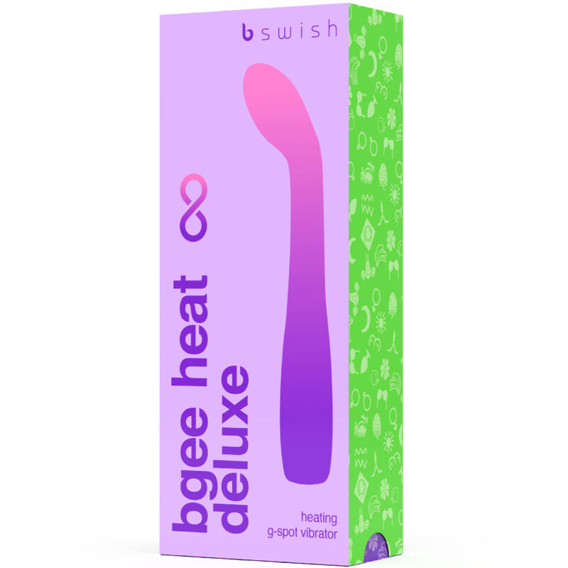 Bgee Heat Infinite Deluxe wiederaufladbarer Silikonvibrator in Lavendel