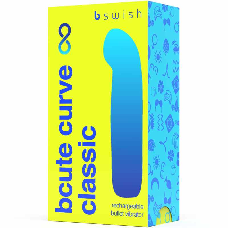 Bcute Curve Infinite Classic Gelber wiederaufladbarer Silikonvibrator
