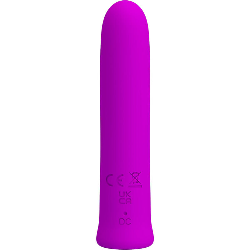 Curtis Mini Super Power 12 Vibration Silikonvibrator Lila