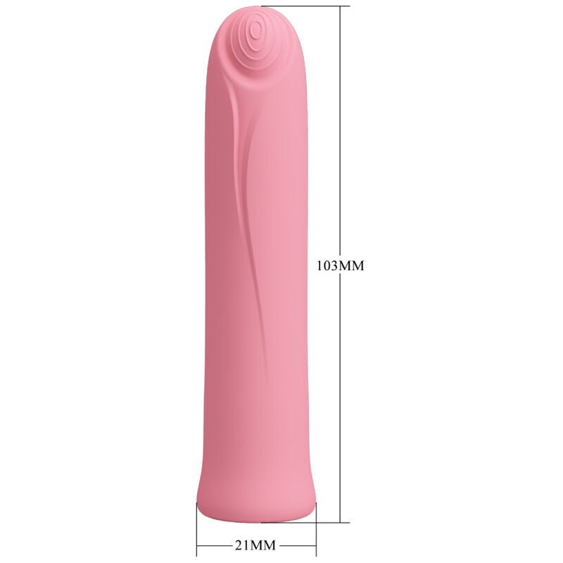 Curtis Mini Super Power 12 Vibration Rosa Silikonvibrator