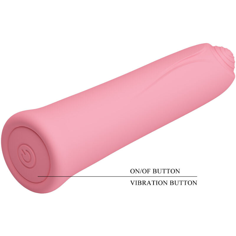 Curtis Mini Super Power 12 Vibration Rosa Silikonvibrator