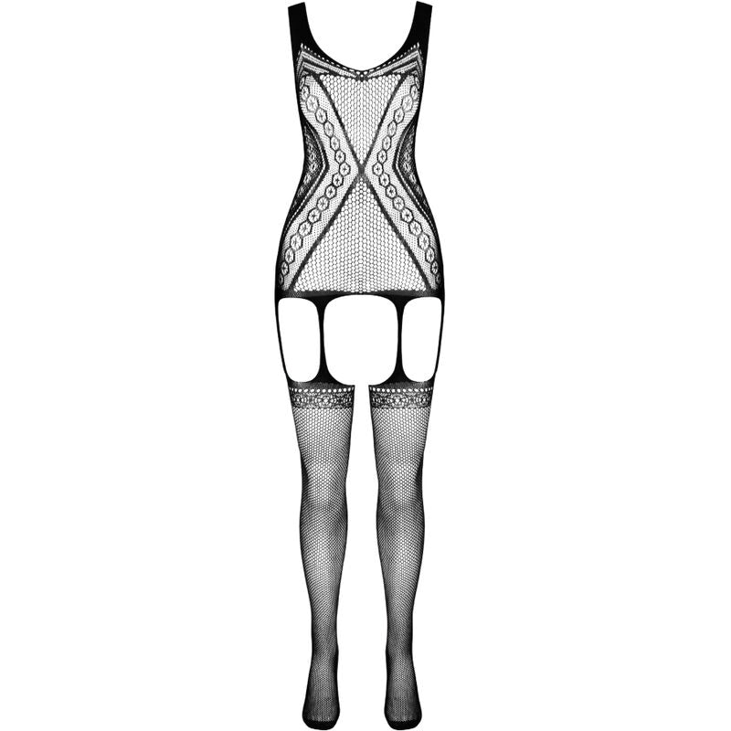 PASSION - BODYSTOCKING ECO KOLLEKTION ECO BS007 SCHWARZ