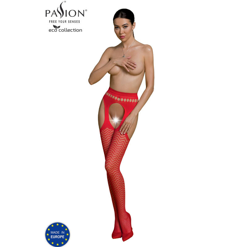 Bodystocking Öko-Kollektion Öko s002 rot