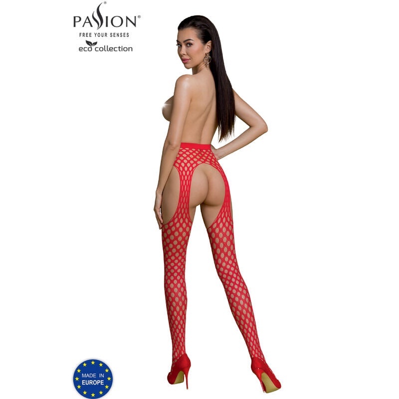 PASSION - BODYSTOCKING ECO COLLECTION ECO S003 ROT