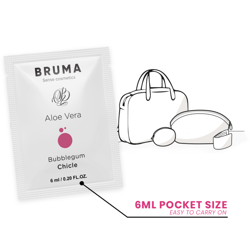 BRUMA - SLIMMING GEL ALOE VERA BUBBLEGUM GESCHMACK 6 ML