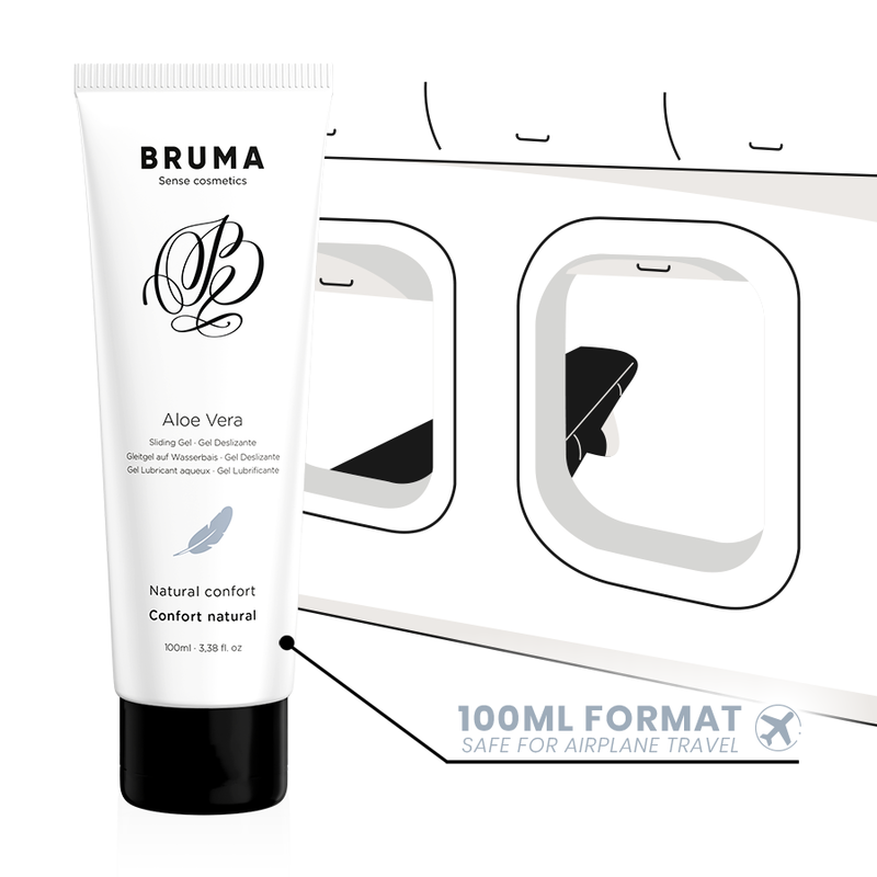 BRUMA – Natürliches Komfort-Gleitgel mit Aloe Vera, 100 ml