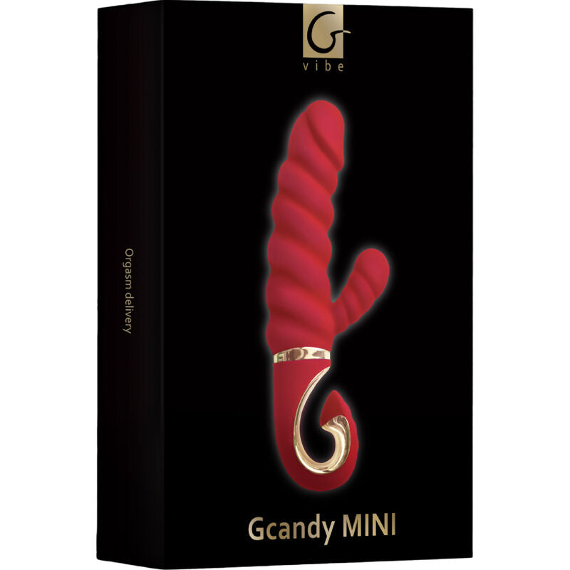 Gcandy Mini-Vibrator aus rotem Silikon