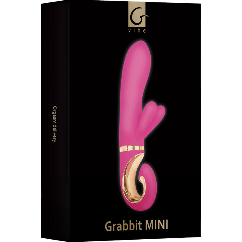 Grabbit Mini-Vibrator aus rosa Silikon