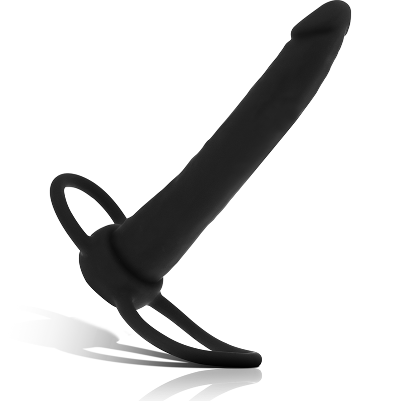 MYTHOLOGIE - COBI ONYX ANALDILDO MIT COCKRING UND HODEN 13 CM AUS SILIKON