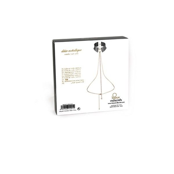 SCHMUCK - METALLIC DESIRE SCHWARZE METALLIC-KETTE