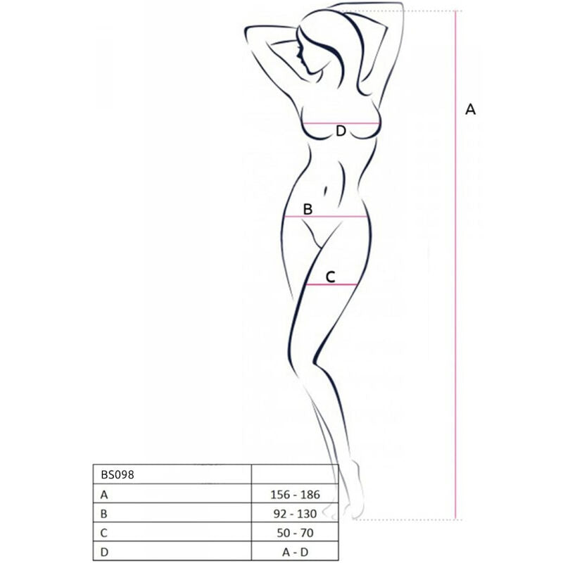 Bodystocking Combinaison Résille Intégrale Taille Unique 3 Coloris - Passion