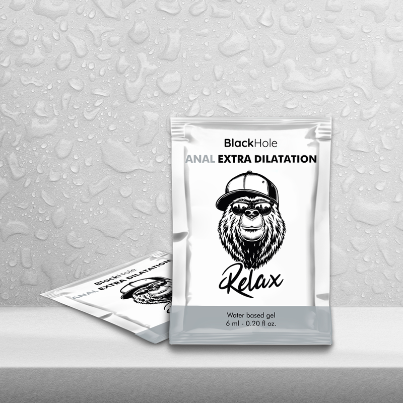 BLACK HOLE – EXTRA ERWEITERNDES WASSERBASIERTES GEL 6 ML EINZELDOSIERUNG