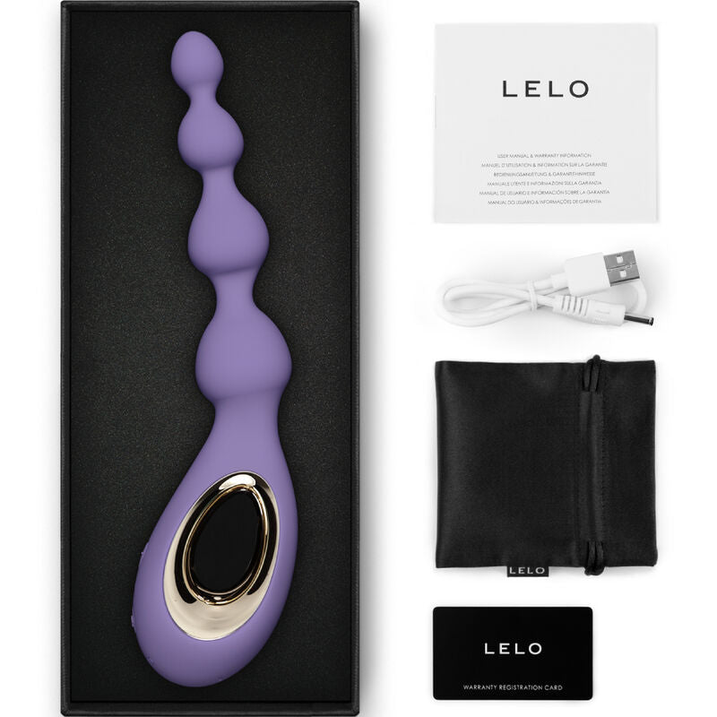 LELO - SORAYA BEADS SCHWARZES ANALMASSAGEGERÄT
