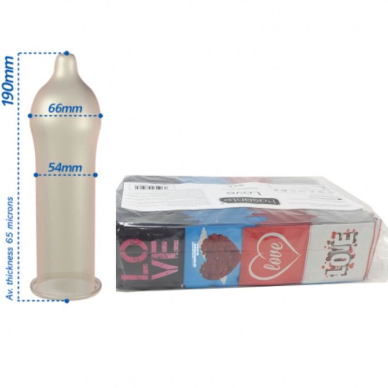 PASANTE - LOVE BAG KONDOME 144 EINHEITEN