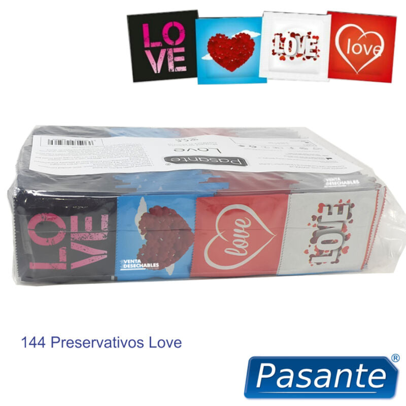 PASANTE - LOVE BAG KONDOME 144 EINHEITEN